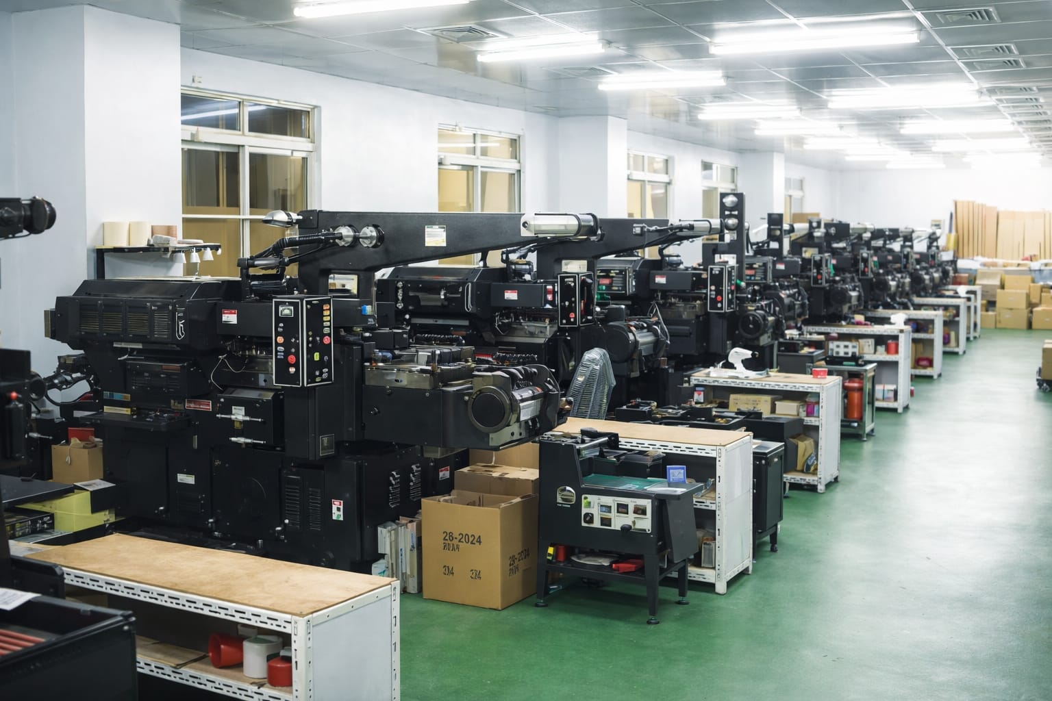 羅漢斜背式印刷機