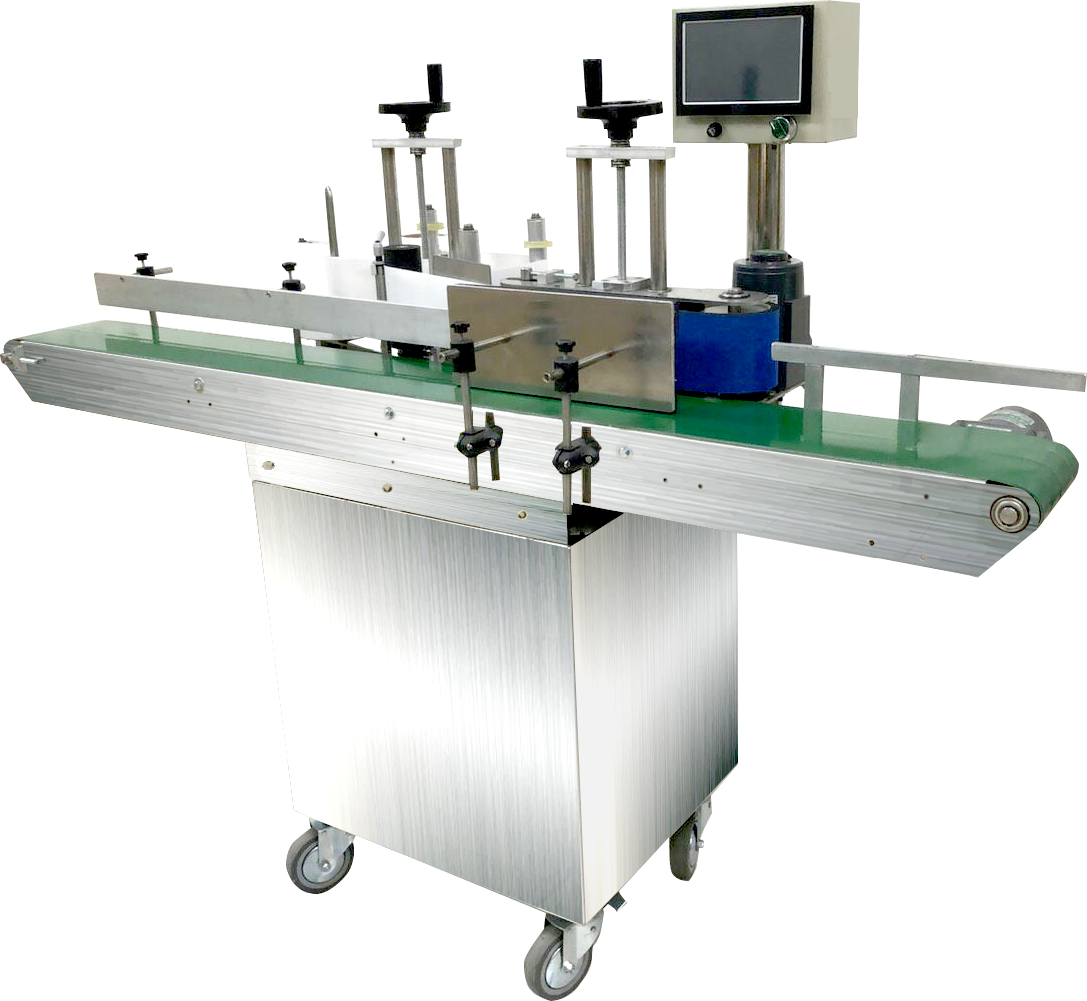 圓瓶式自動貼標機(皮帶式)